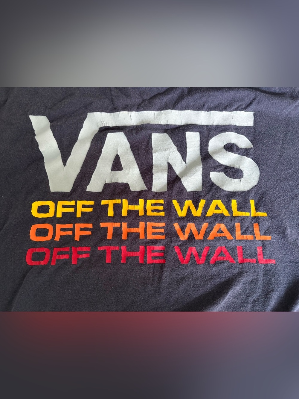 Vans Men's Navy Short-Sleeve Logo T-Shirt - Picture 2 of 7